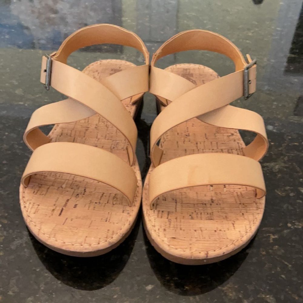 Kork’s Sz 10 M Cork Strappy Sandals EUC